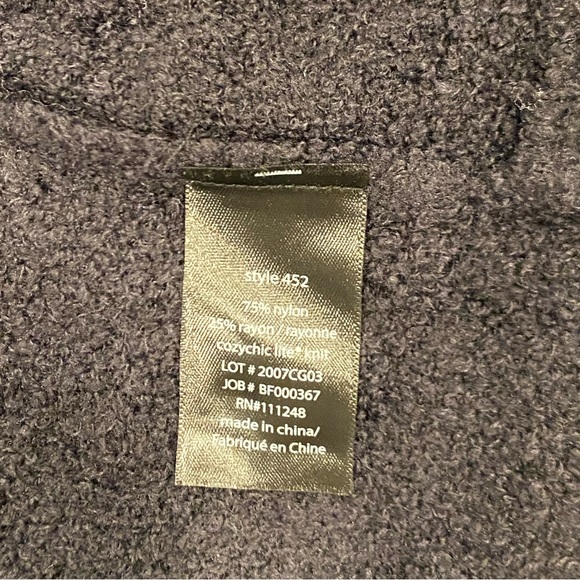 NWOT. Barefoot Dreams Cozychic light cardigan sweater - Picture 9 of 13